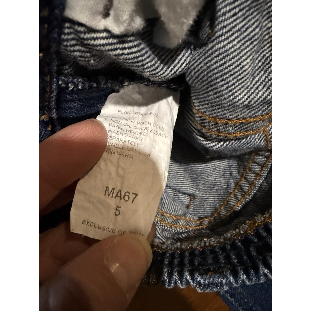 Vintage Ralph Lauren Polo Boy's Jeans Classic Dark Blue‎ Casual Comfort Size 5 - Picture 9 of 9
